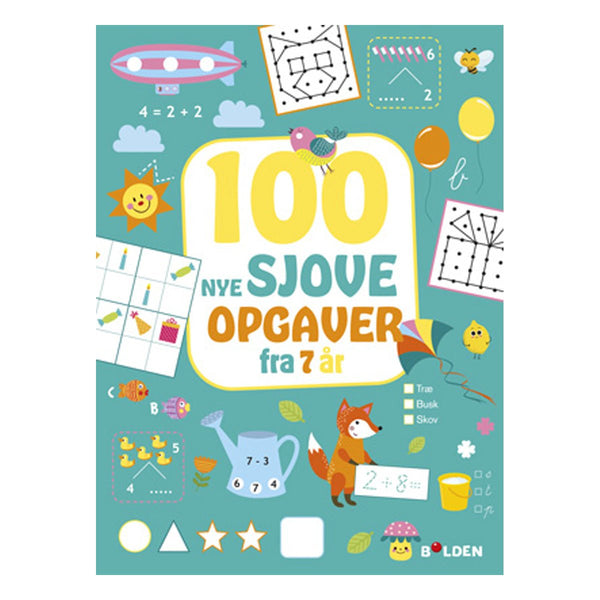 100 Nye Sjove Opgaver - Fra 7 år