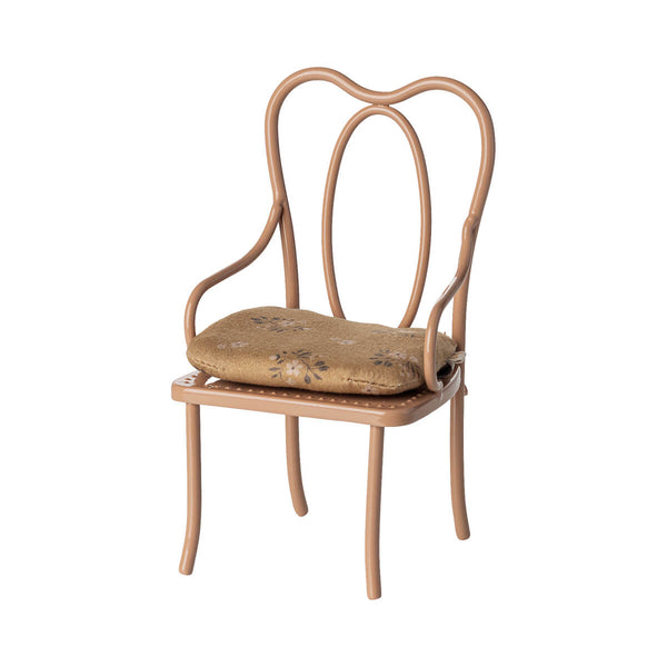 Maileg Vintage Stol, Mini - Dark Powder