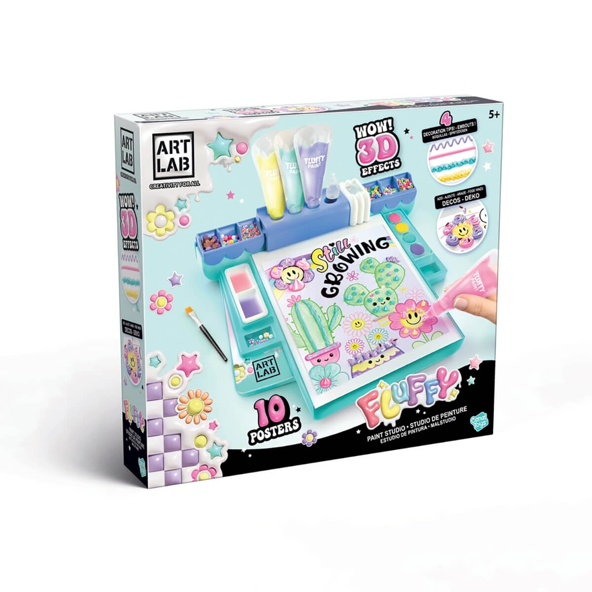Art Lab Fluffy Paint Studio - Kreatives Malset | Hier kaufen – Kleines ...