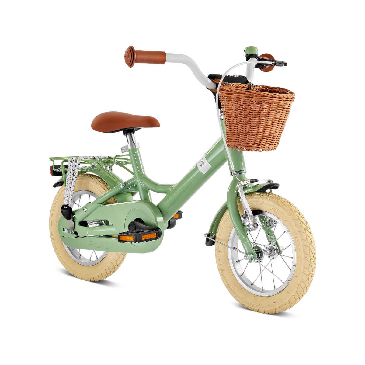 retro kinderfahrrad Puky Youke Classic 12" Kinderfahrrad, Retro Green