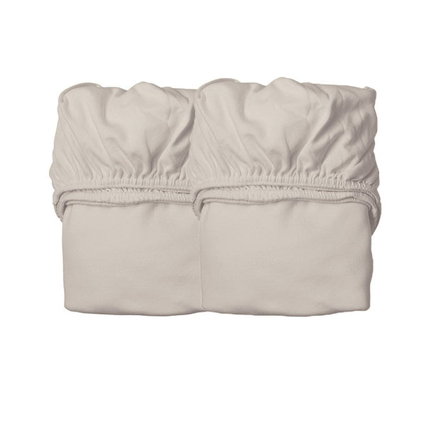 Leander lagen til juniorseng Organic, 2 - pak - Cappuccino
