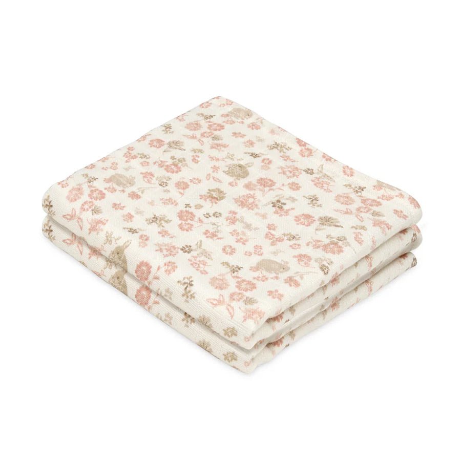 Cam Cam Muslin Stofble Med Tryk 2 - pak - Augusta