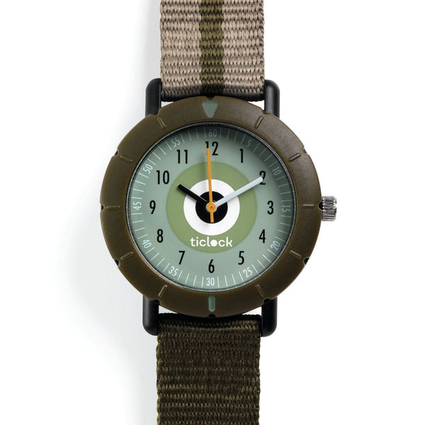 Ticlock Sportsur med Grøn Target Design