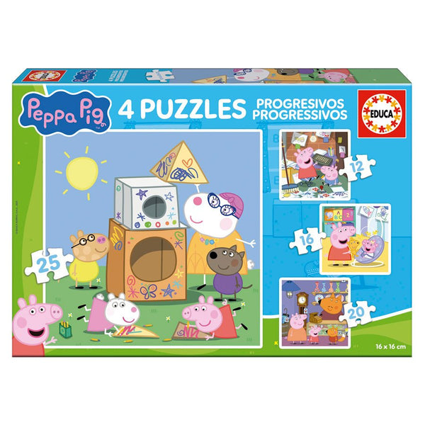 Educa Gurli Gris 4 Puslespil