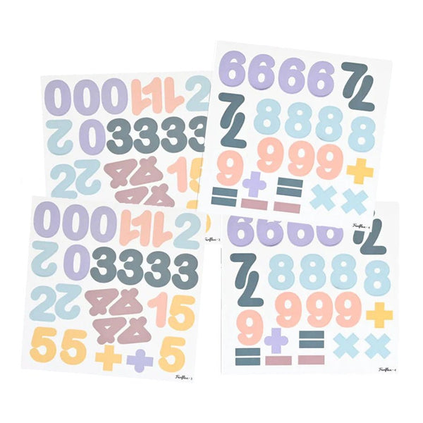 Ferflex® Magnetiske Tal 100 stk - Pastel