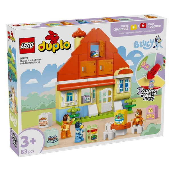 LEGO® DUPLO® Blueys Families Hus Med Huskespil