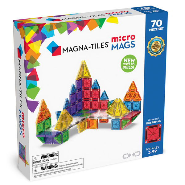Magna - Tiles microMAGS Deluxe magnetisk byggesæt 70 dele