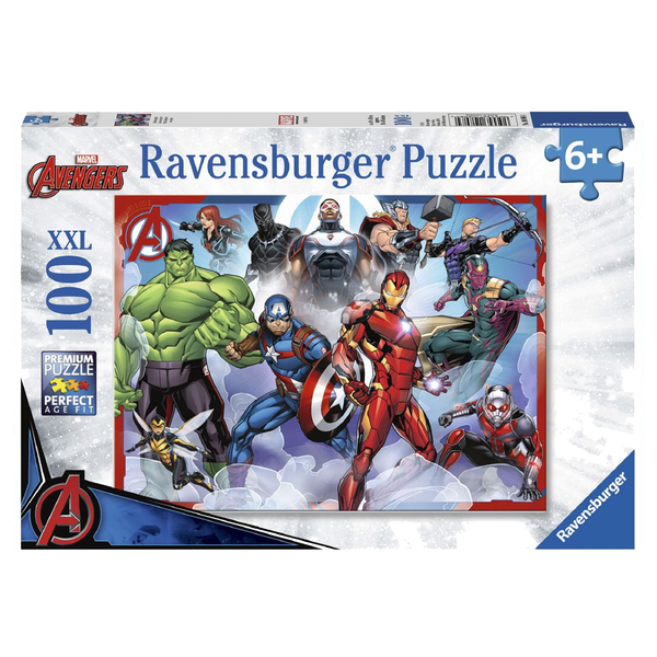 Marvel Avengers puslespil, 100 brikker