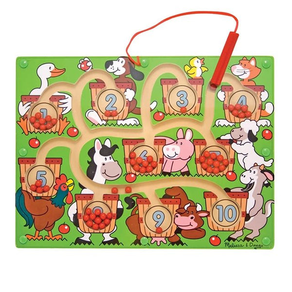 Melissa & Doug Magnetisk labyrint med numre