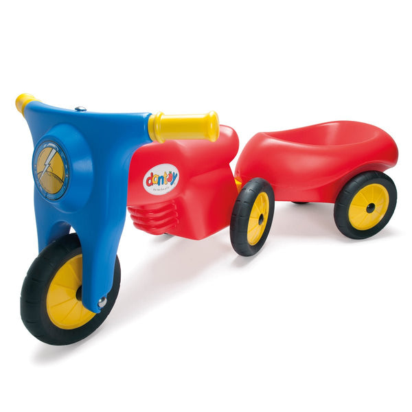 dantoy scooter - anhænger m.gummihjul