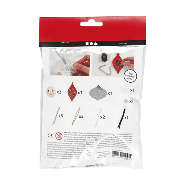 Jule DIY mini - kit, soldat og engel