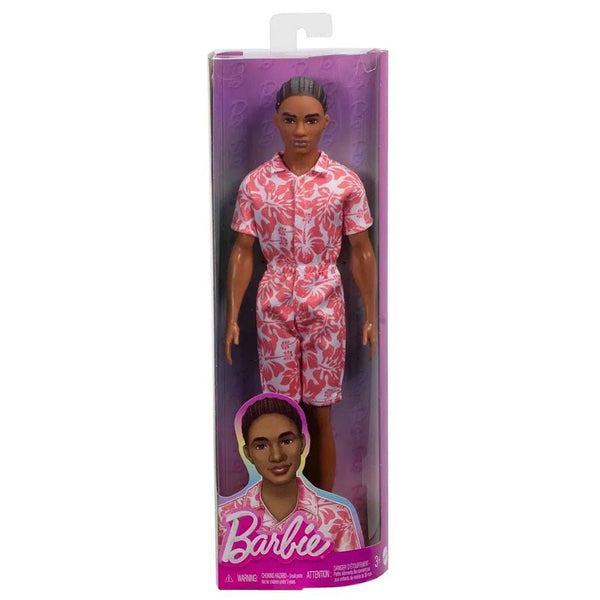 Barbie fashionista Ken i printet jumpsuit