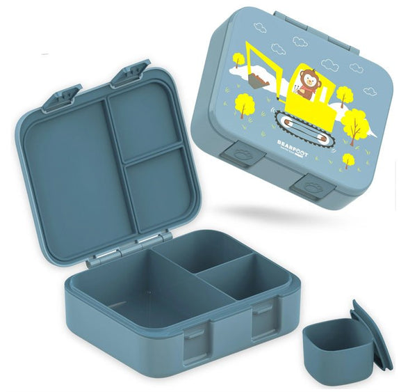 Bearfoot Bento COMPACT Madkasse, 1L - Gravemaskine Blå