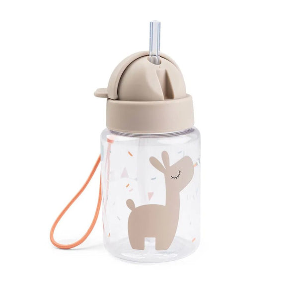 Done by Deer Drikkedunk Med Sugerør 280 ml, Celebration sand