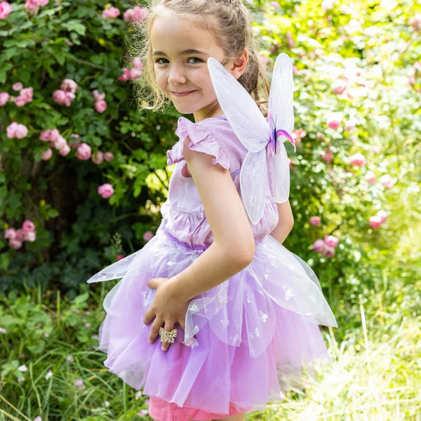 Great Pretenders sommerfuglevinger og skirt, lilla
