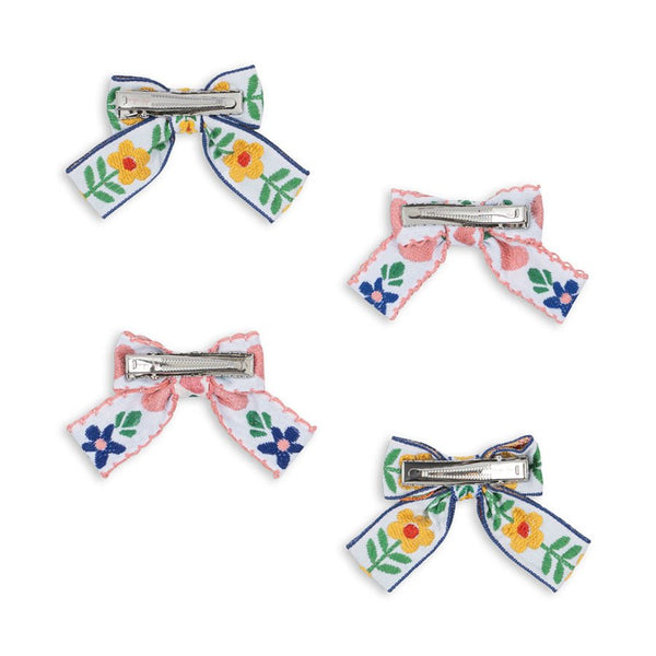 Konges Sløjd 4 - pak sløjfer, white/rose