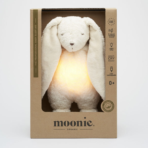 Moonie Organic kanin med lampe, polar natur