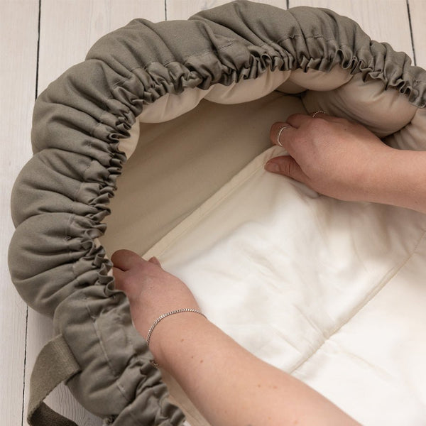 Sebra Vådliggerlagen til Babynest, Moonlight Beige