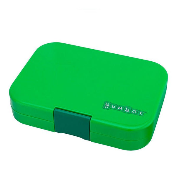 Yumbox Panino Madkasse M. 4 Rum, Jurassic Green/Dinosaur Tray