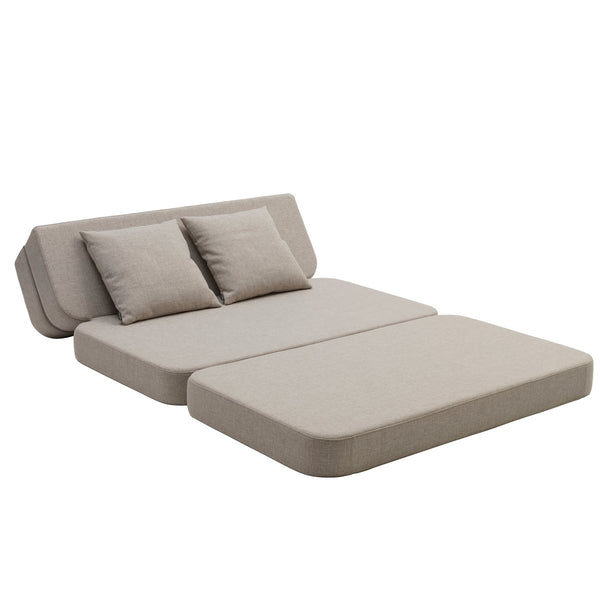 byKlipKlap 3 - fold sofa, 140 cm beige