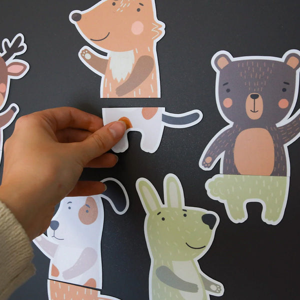 Ferflex® Magnetisk Puslespil Dyr - Companions Of The Meadows