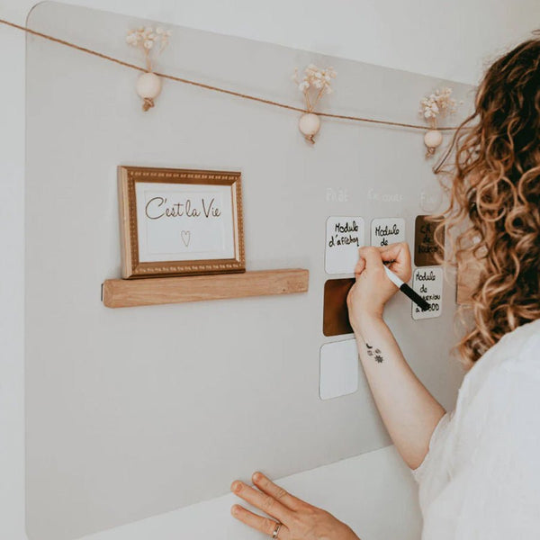 Ferflex® Magnetisk Tavle, Rektangulær Beige - S