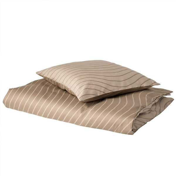 Leander juniorsengetøj, organic, Woodland cappuccino