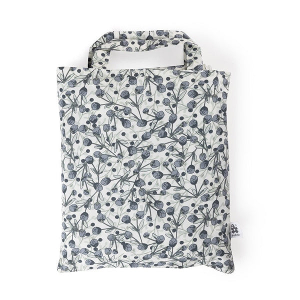 Sebra Junior sengetøj, blue olive