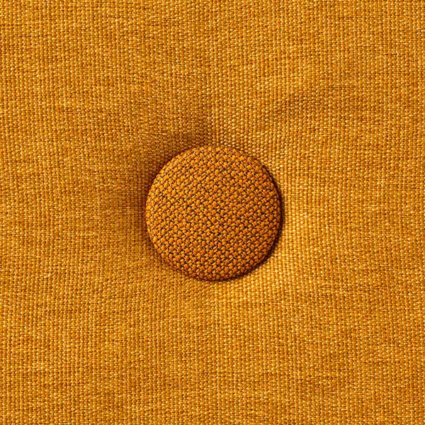 by KlipKlap 3 Fold sofa mustard med mustard knap