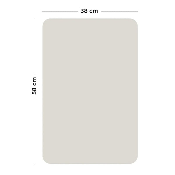 Ferflex® Magnetisk Tavle, Rektangulær Beige - S