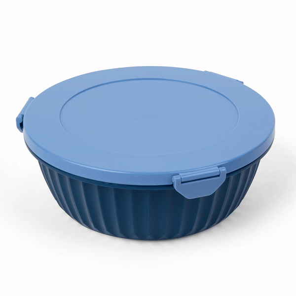 Yumbox poke bowl madkasse med skillevæg, hawaii blue