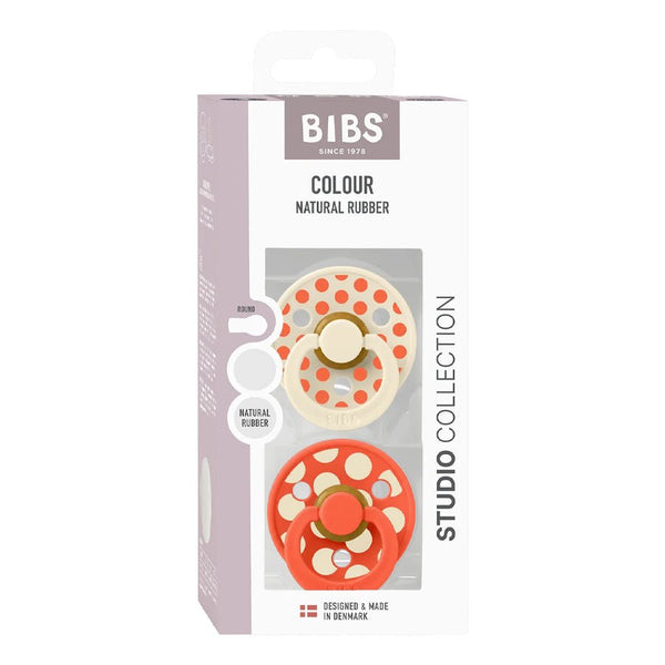 2-Pak Studio Sut Polka Mix Ivory/Tango (Str 2)