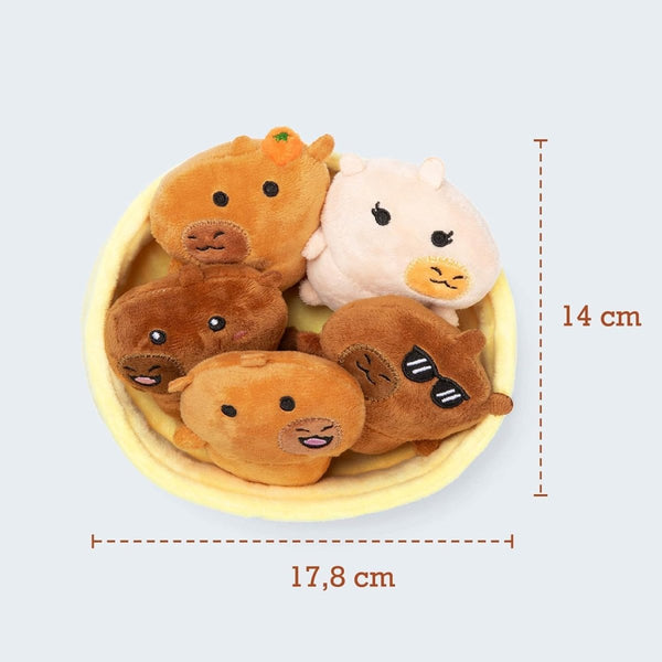 Capybaras i Kurv