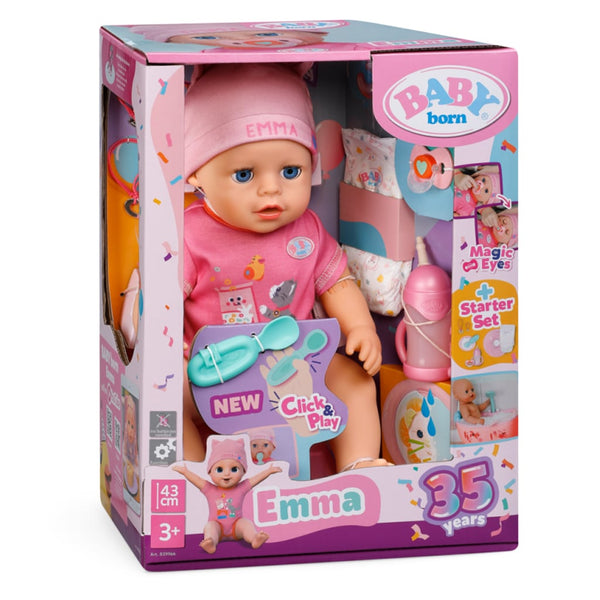 Emma Dukke Click og Play (43cm)