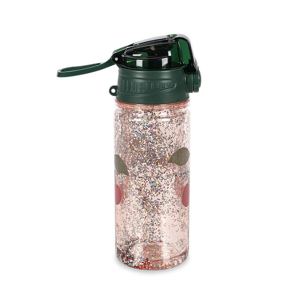 Glitter Drikkedunk med Cherry Glitter