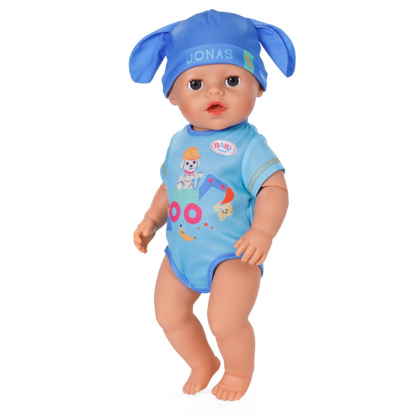 Jonas Dukke Click og Play (43cm)