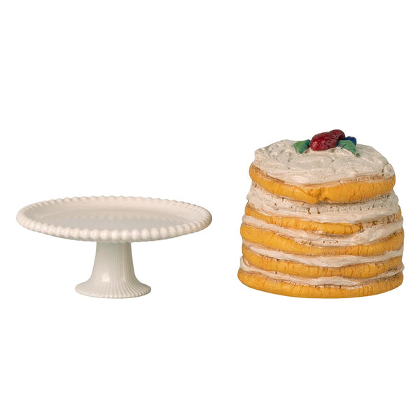 Kuchen und Kuchenständer für Maileg Mäuse