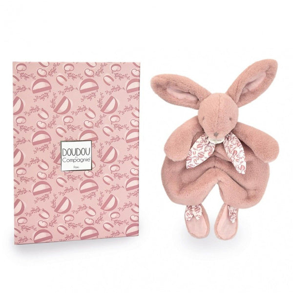 Schmusetuch Hase in Rosa (29 cm)
