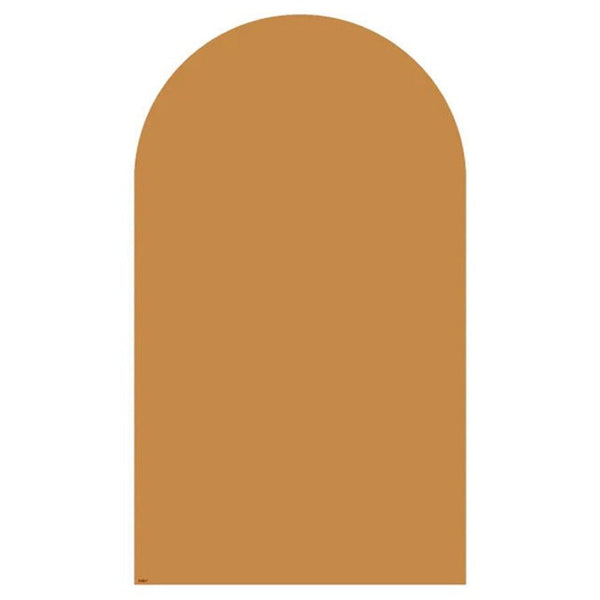 Magnetisk Tavle med Rund Top i Caramel (100 x 58 cm)