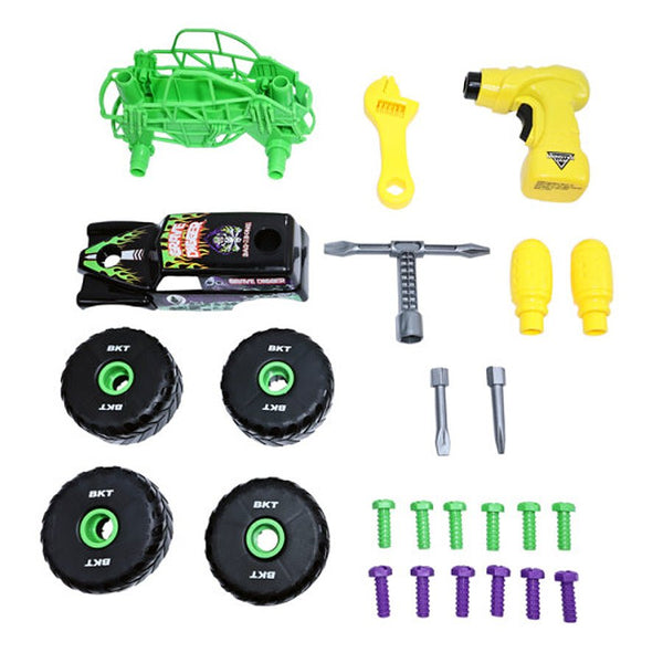 Mechanix Byg Din Egen Monstertruck i Grave Digger