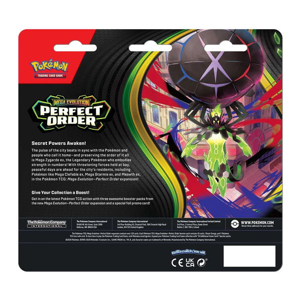 Mega Evolution 3 - Pak Blister ME03, Perfect Order