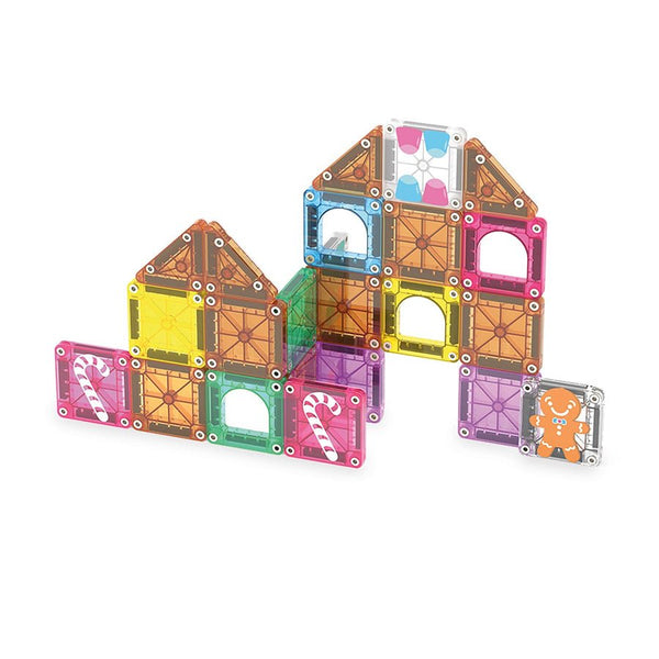 MicroMAGS Gingerbread Hus Rejsesæt (24 dele)