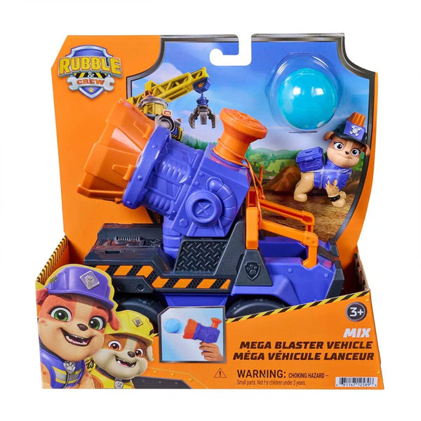 Mix's Mega-Blaster-Fahrzeug