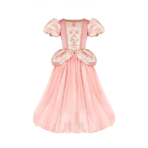 Penelope Brocade Kjole i Dusty Rose