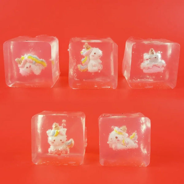 Squeeze Ice Cube Enhjørning asst.
