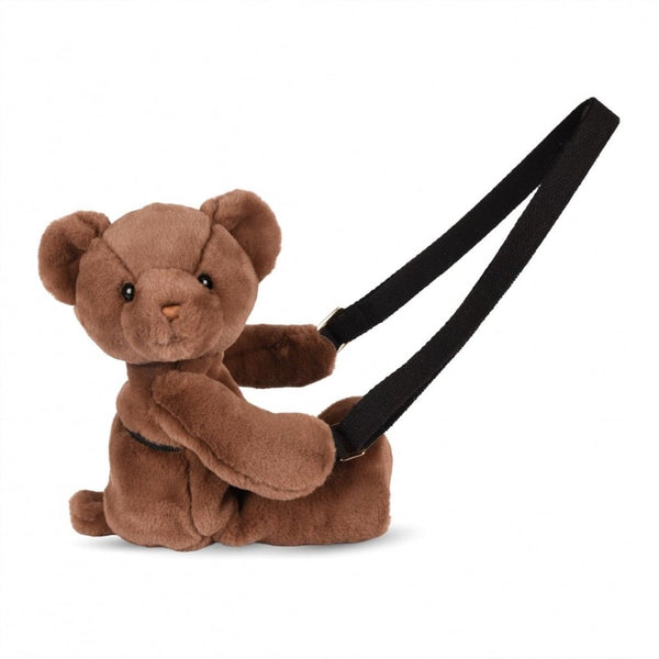Taske med Bjørn i Brun (30 cm) fra Doudou et Compagnie