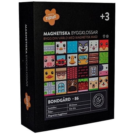 Magnetiske Byggeklodser Bondgården fra Toys by Tildas
