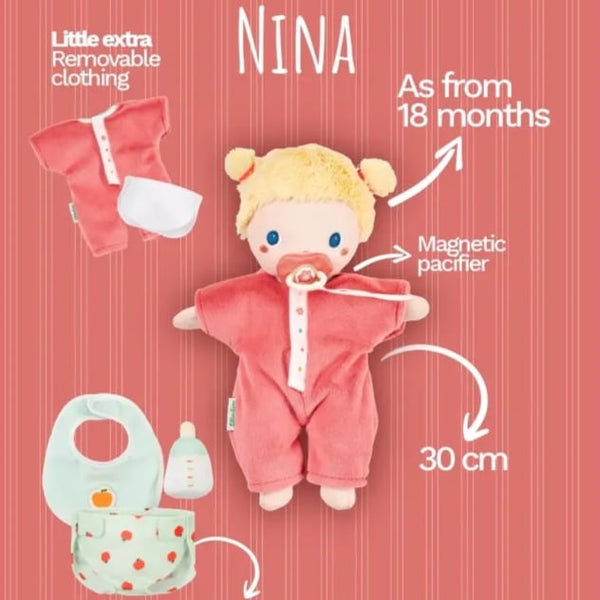 Dukke Baby Nina (Str. 30cm)