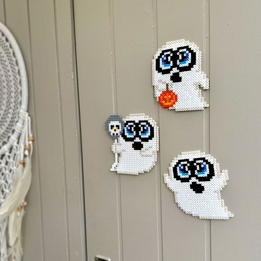 Halloween spøgelser - Anja Takacs perlemønstre