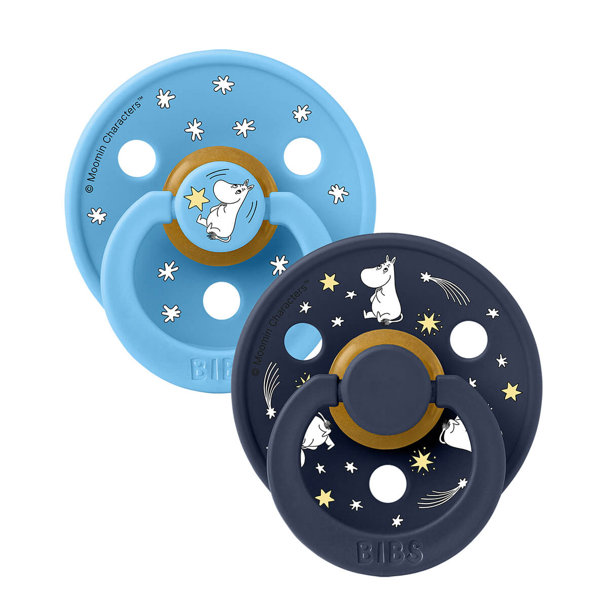 Bibs x Mumi Good Night 2 - Pak Colour Sut Str 1, Breeze Mix